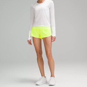 Speed Up Low-Rise Lined Short 4" SIZE 0 Highlight Yellow